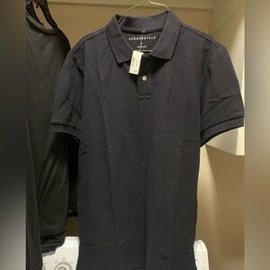Aeropostale Men's Dark Polo Shirt Large - NWT